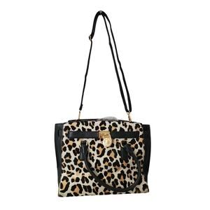 Michael Kors Leopard Print Calf Hair Traveler Bag 30F4MHXS3H